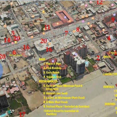 Lovely 1 Downtown Studio Rosarito Exterior foto